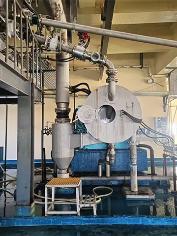 P-100 Two-Stage Pusher Centrifuge for Salt Dewatering
