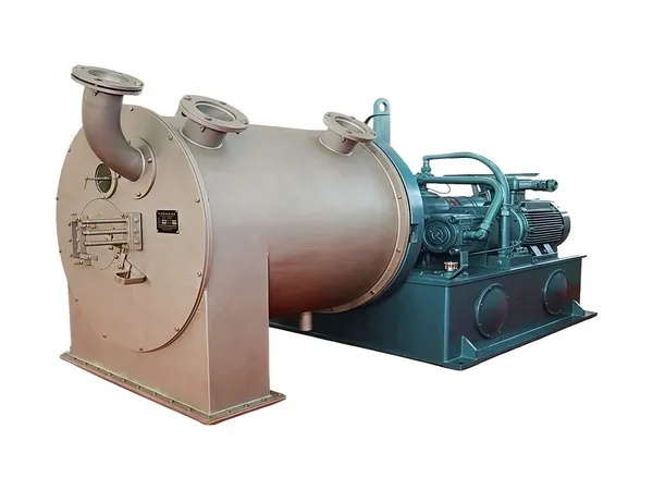 Three-Stage Pusher Centrifuge